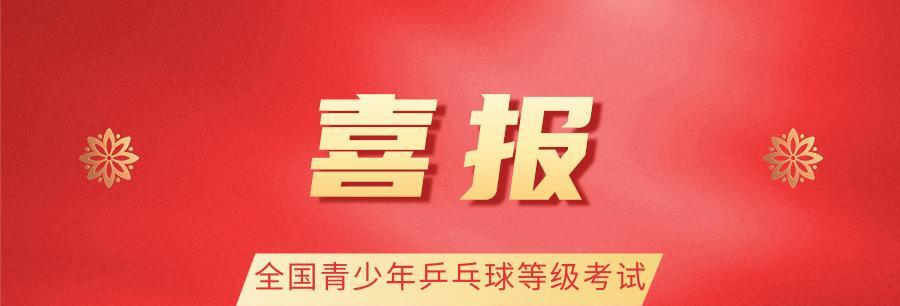 乒乓球级别考试的一切（了解乒乓球级别考试内容与技巧，轻松提升水平）