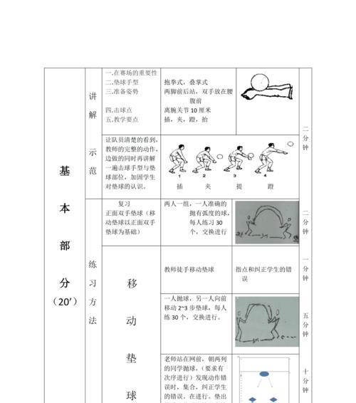掌握排球颠球技巧的关键要领（掌握颠球动作，让你在排球场上独领风骚）